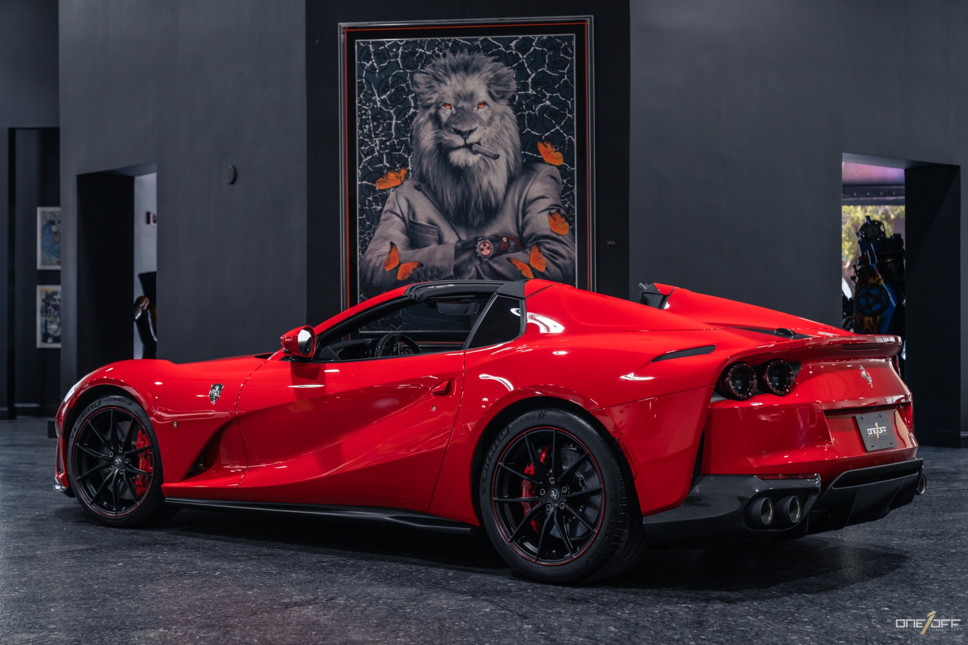 Used 2021 Ferrari 812 GTS w/ $483K MSRP, Carbon Exterior, Carbon